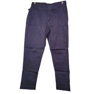 Banana Republic Women's Cropped Chino Pants Blue Size 8